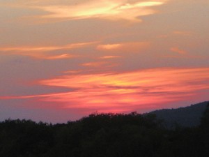 Blacksburg sunsets